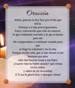 7 Oración de la Mañana para Dar Gracias a Dios FDO